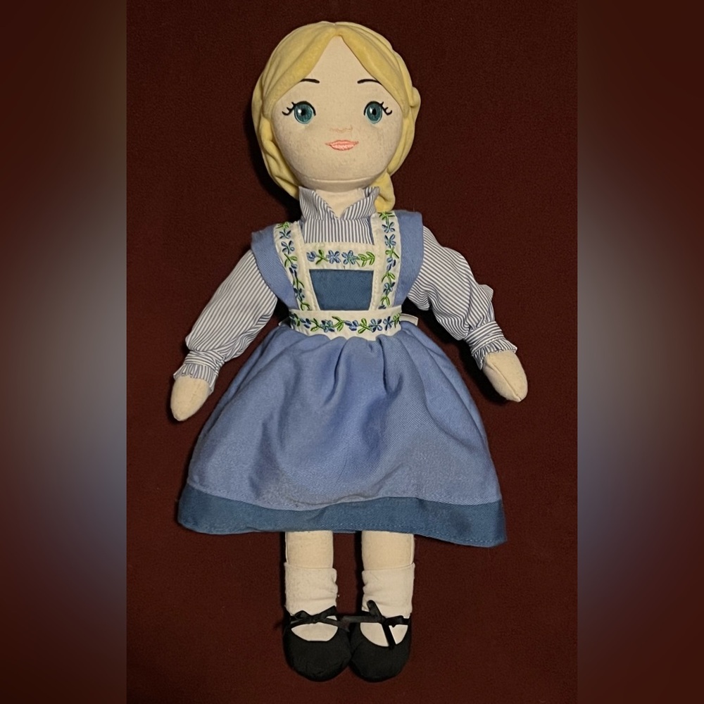 Disney Frozen the Musical On Broadway Edition Elsa Doll Plush Fabric 14" EUC